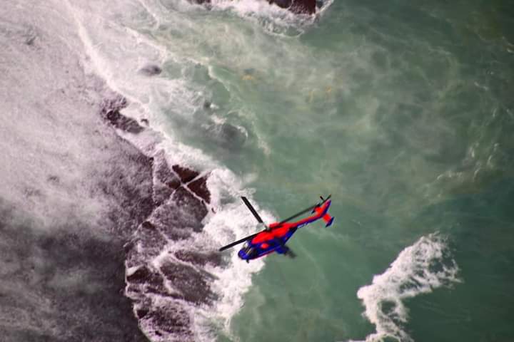 HAL Helicopters in Rescue Operations at Mauritius Reef